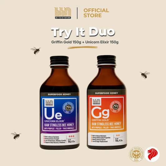 The Signature Duo | 1 x 150g Griffin Gold + 1 x 150g Unicorn Elixir